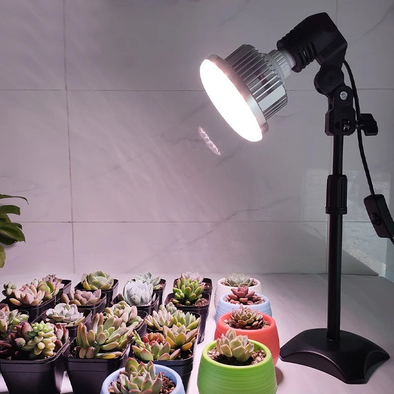 Plant Grow Light Full Spectrum - Lámpara de Cultivo Plegable y Colgante,