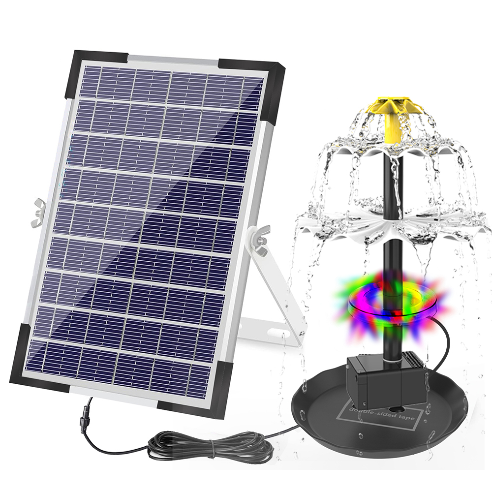 Smart Garden Lamp - Bomba de Fuente Solar para baño