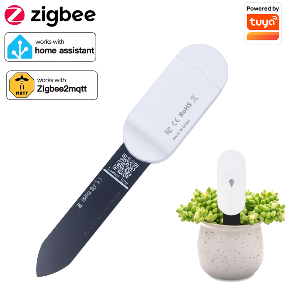 App Smart Garden - Tuya Zigbee-Detector de temperatura y humedad,