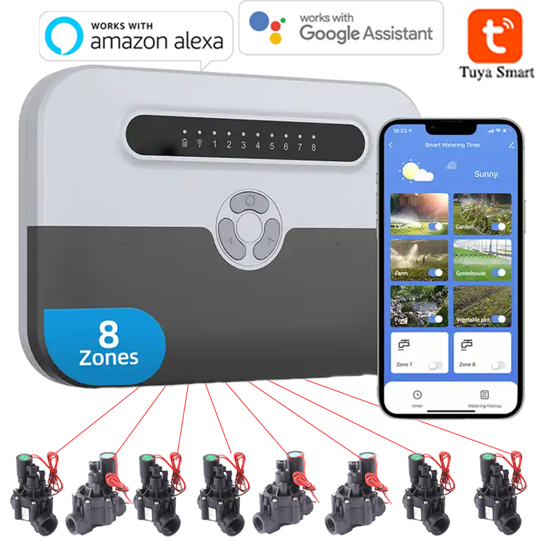 Smart Garden At Home - Controlador de Riego Inteligente WiFi de