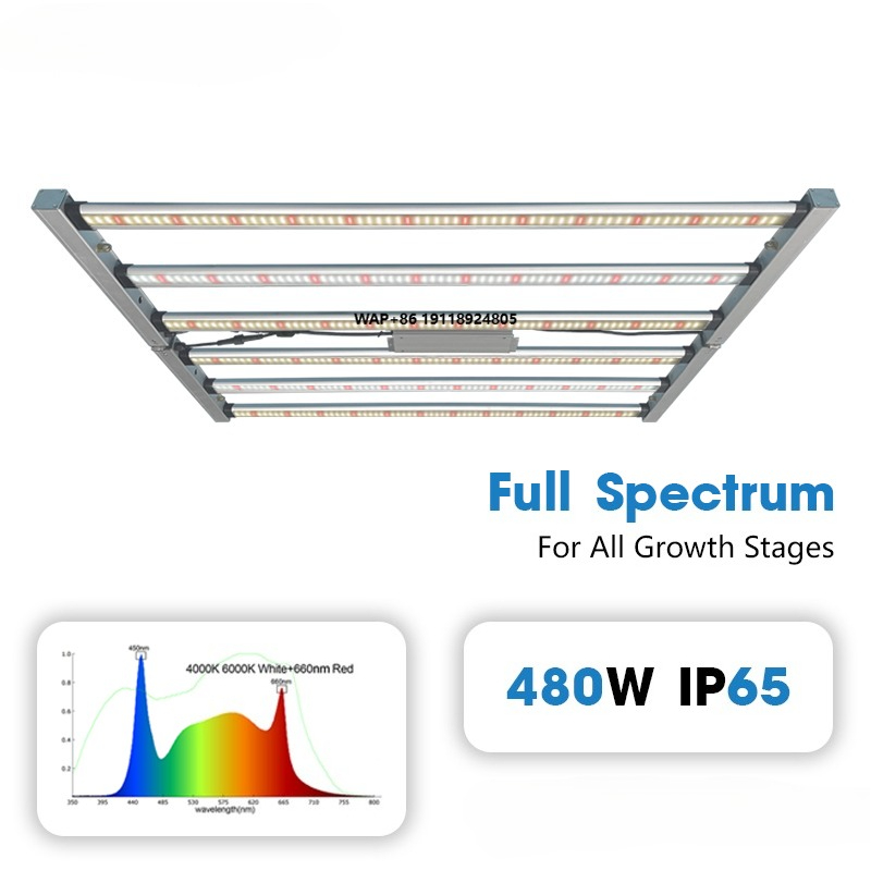 Plant Grow Light Full Spectrum - Lámpara LED de Cultivo Comercial de