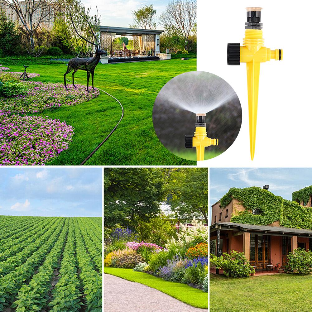 360 °   Aspersor de jardín aju - Smart Garden At Home reseña y precio