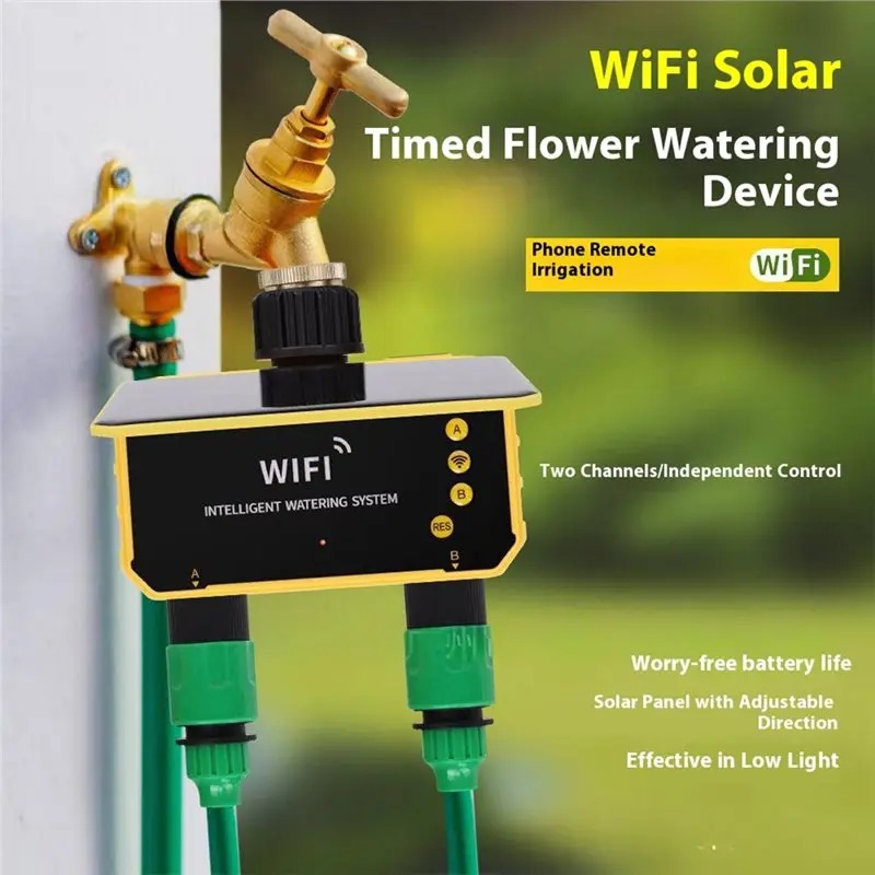 Controlador de Riego Solar WIF - Smart Garden At Home reseña y precio