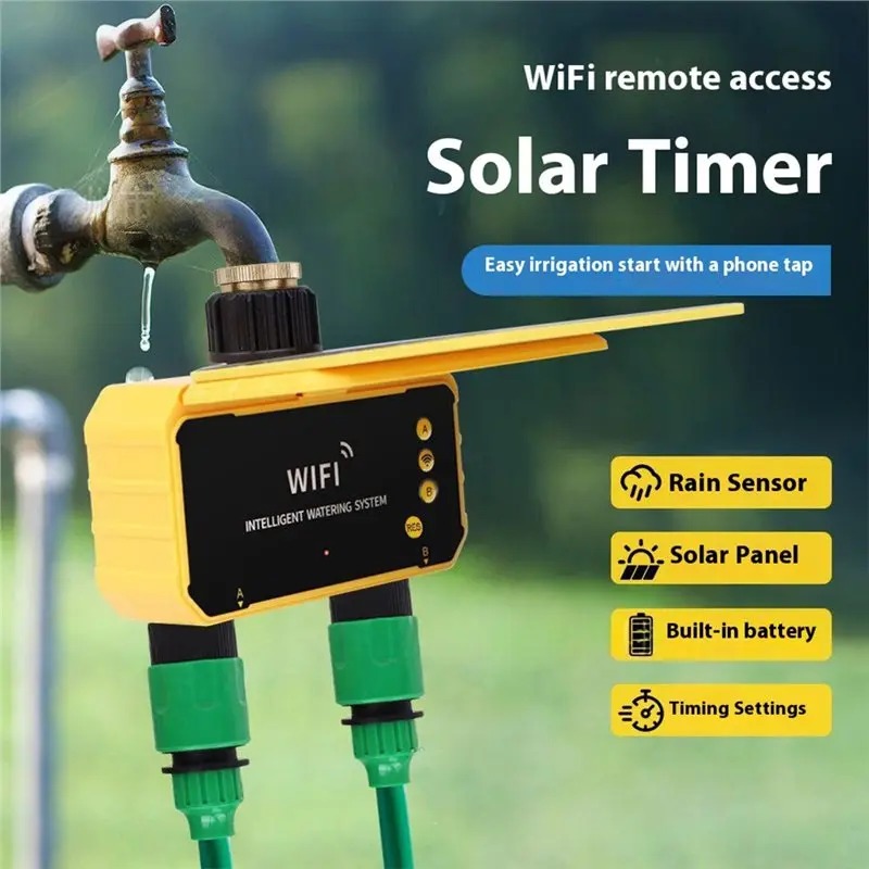 Controlador de Riego Solar WIF - Smart Garden At Home reseña y precio