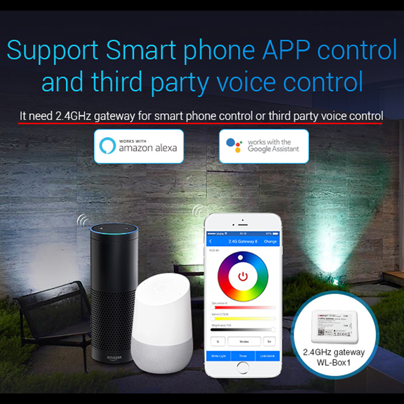 Lámpara LED inteligente CCT pa - App Smart Garden reseña y precio