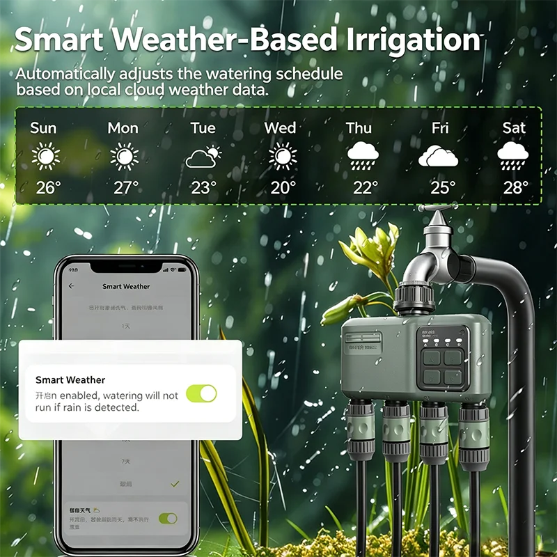 Sistema de Riego Automático pa - Smart Garden At Home reseña y precio