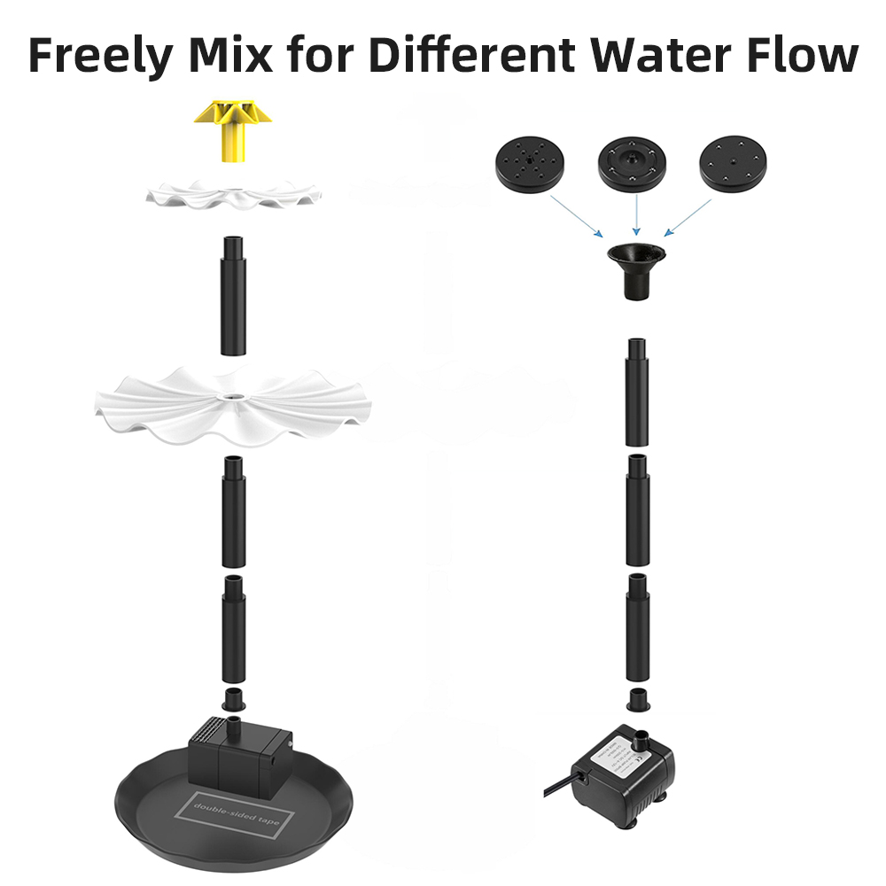 Bomba de Fuente Solar para bañ - Smart Garden Lamp reseña y precio