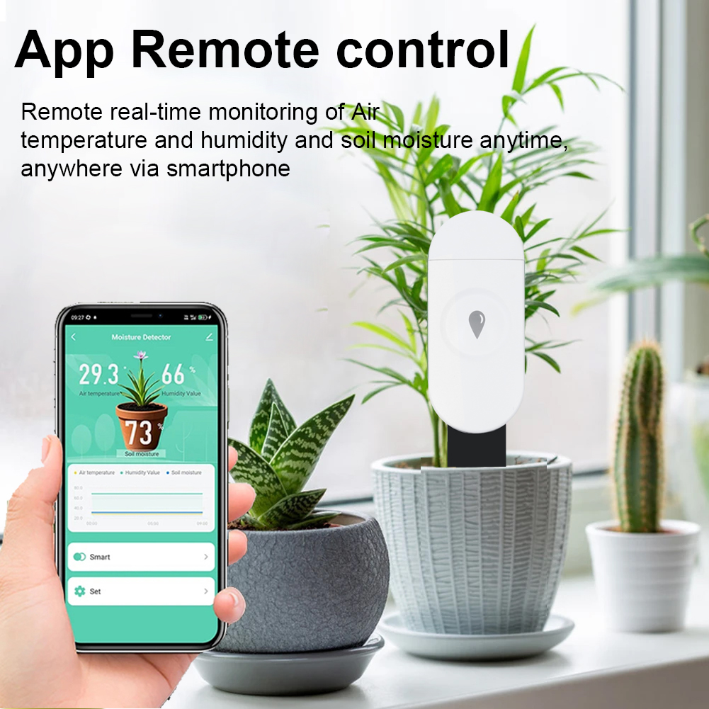 Tuya Zigbee-Detector de temper - App Smart Garden reseña y precio