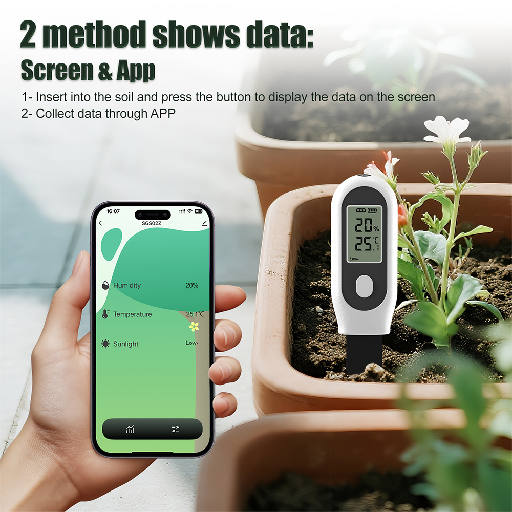 Medidor de Suelo 3 en 1 Zigbee - Smart Garden Zigbee reseña y precio