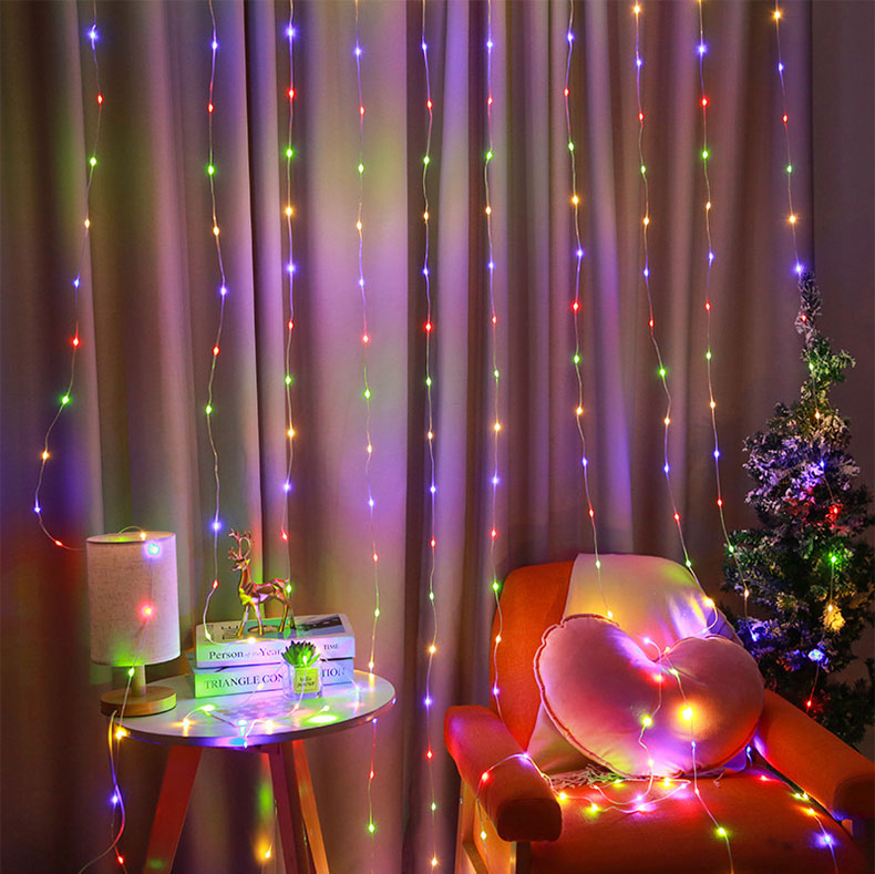 Guirnalda de luces LED navideñ - App Smart Garden reseña y precio