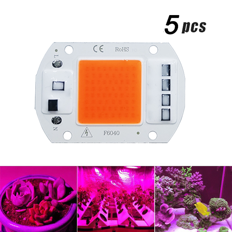 Chip de luz LED COB de espectr - Plant Grow Light Full Spectrum reseña y precio