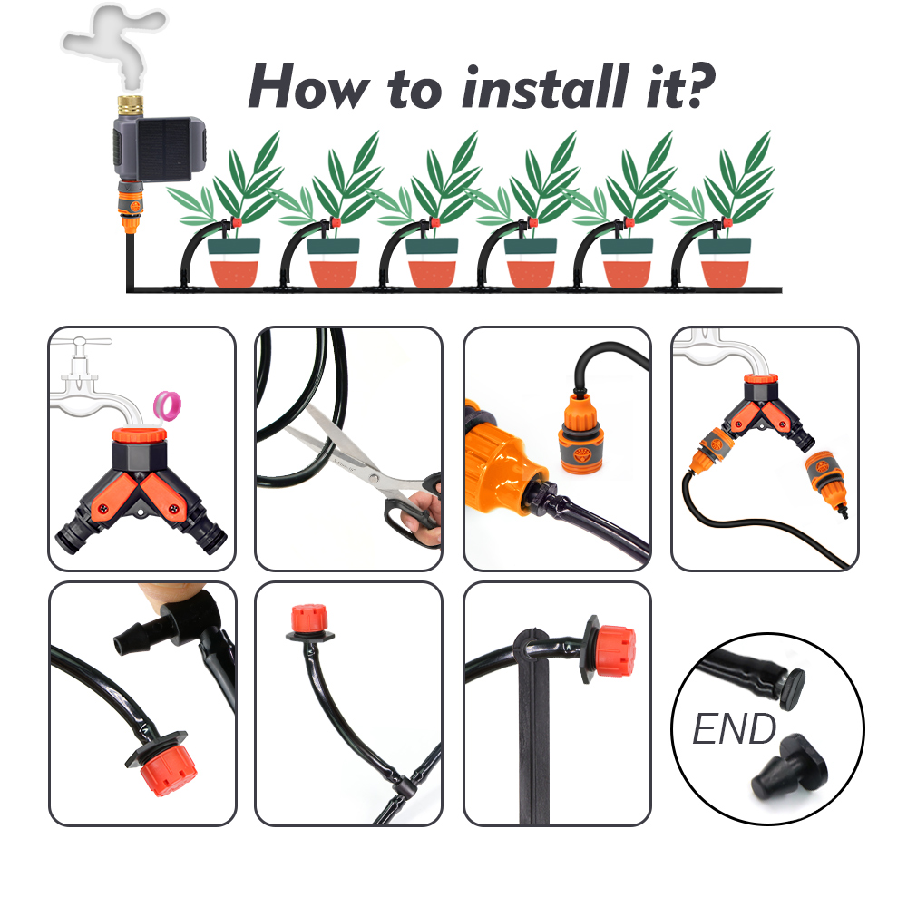 Kit de Riego por Goteo Intelig - App Smart Garden reseña y precio