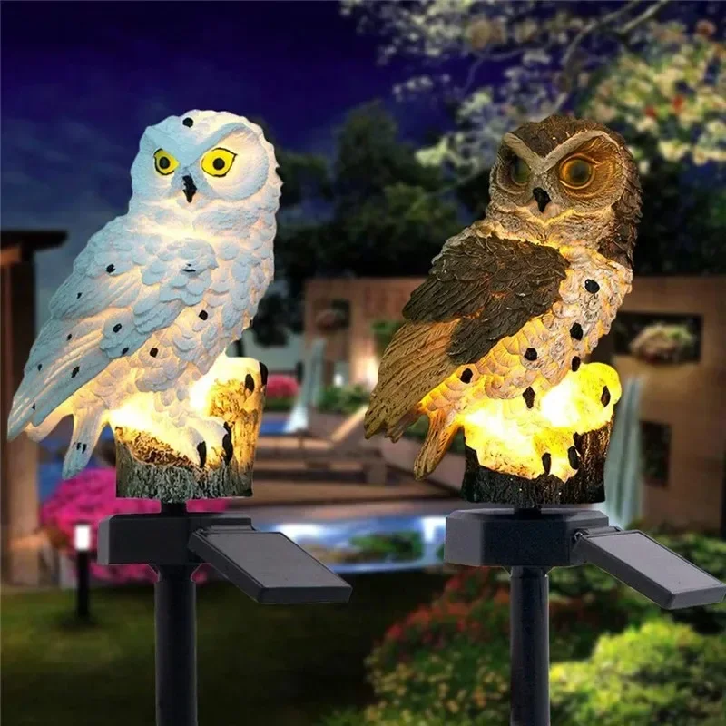 Lámpara Solar con Forma de Búh - Smart Garden Lamp reseña y precio