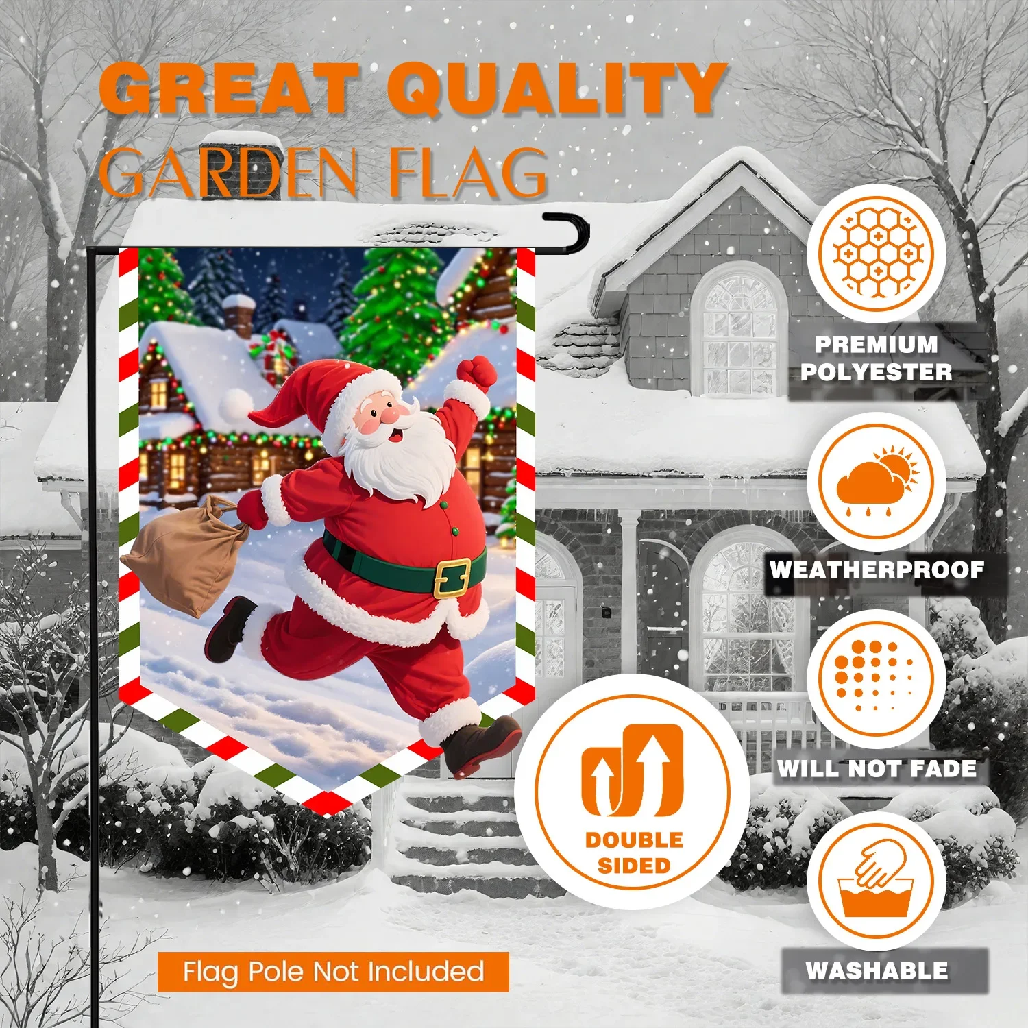 Bandera luminosa LED con energ - Smart Garden Lamp reseña y precio