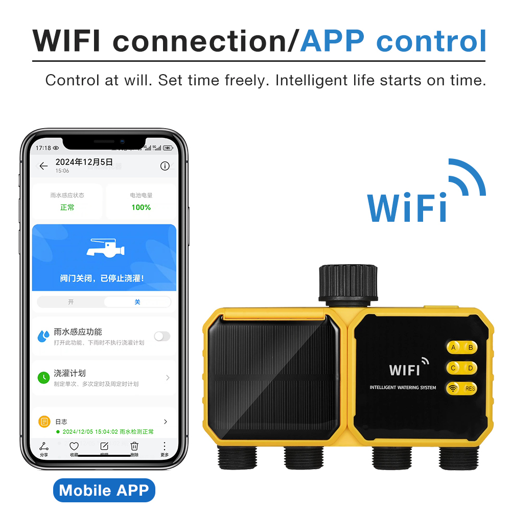 Temporizador de Riego Solar Wi - Smart Garden At Home reseña y precio