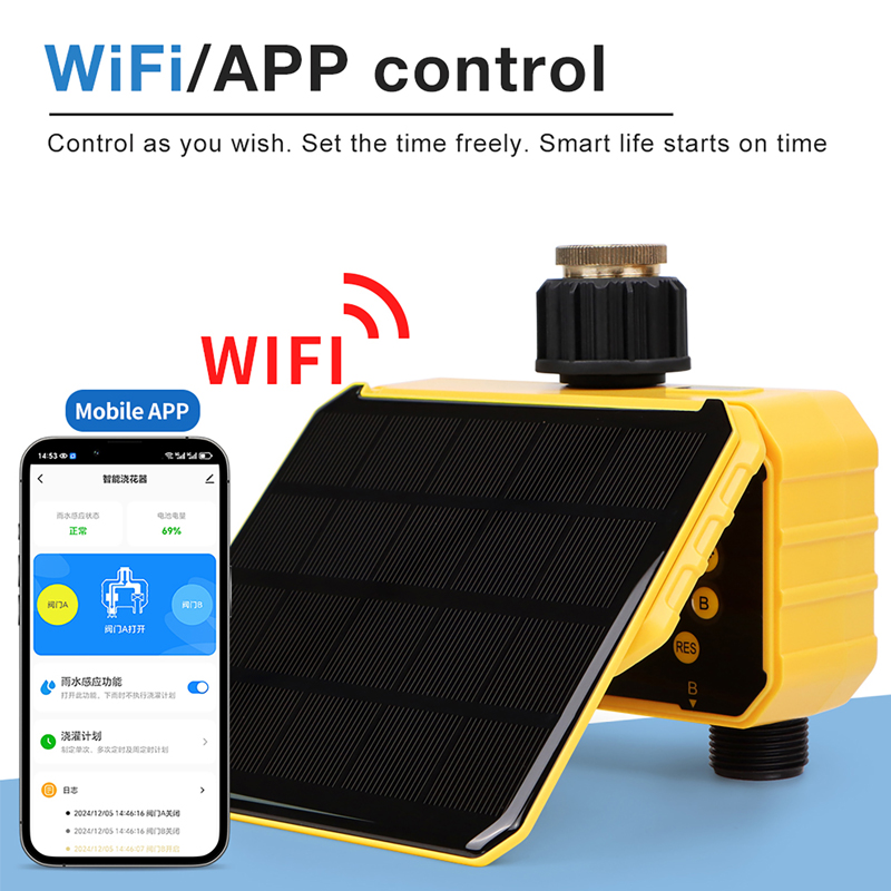 Temporizador de Riego Solar Wi - App Smart Garden reseña y precio