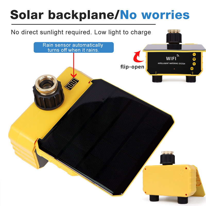 Temporizador de Riego Solar Wi - App Smart Garden reseña y precio