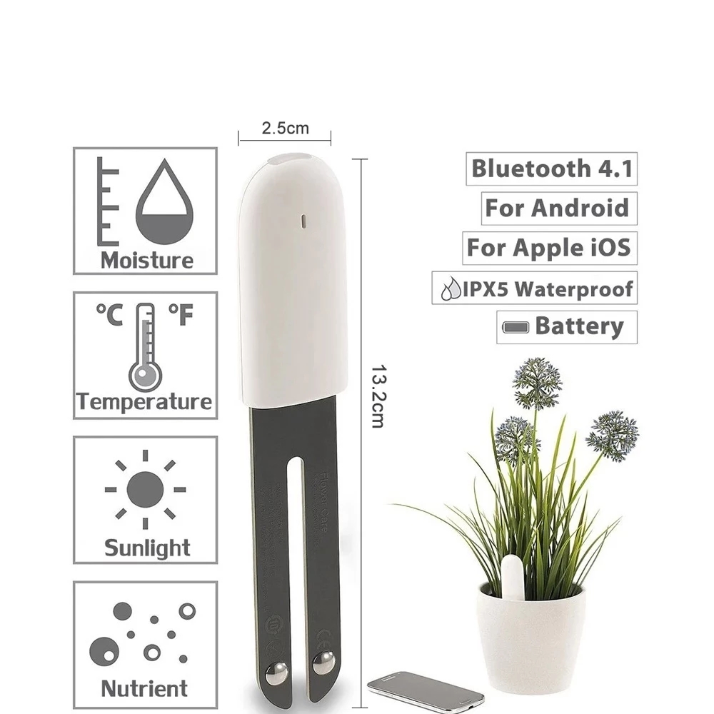 HHCC-Monitor de cuidado de Flo - App Smart Garden reseña y precio