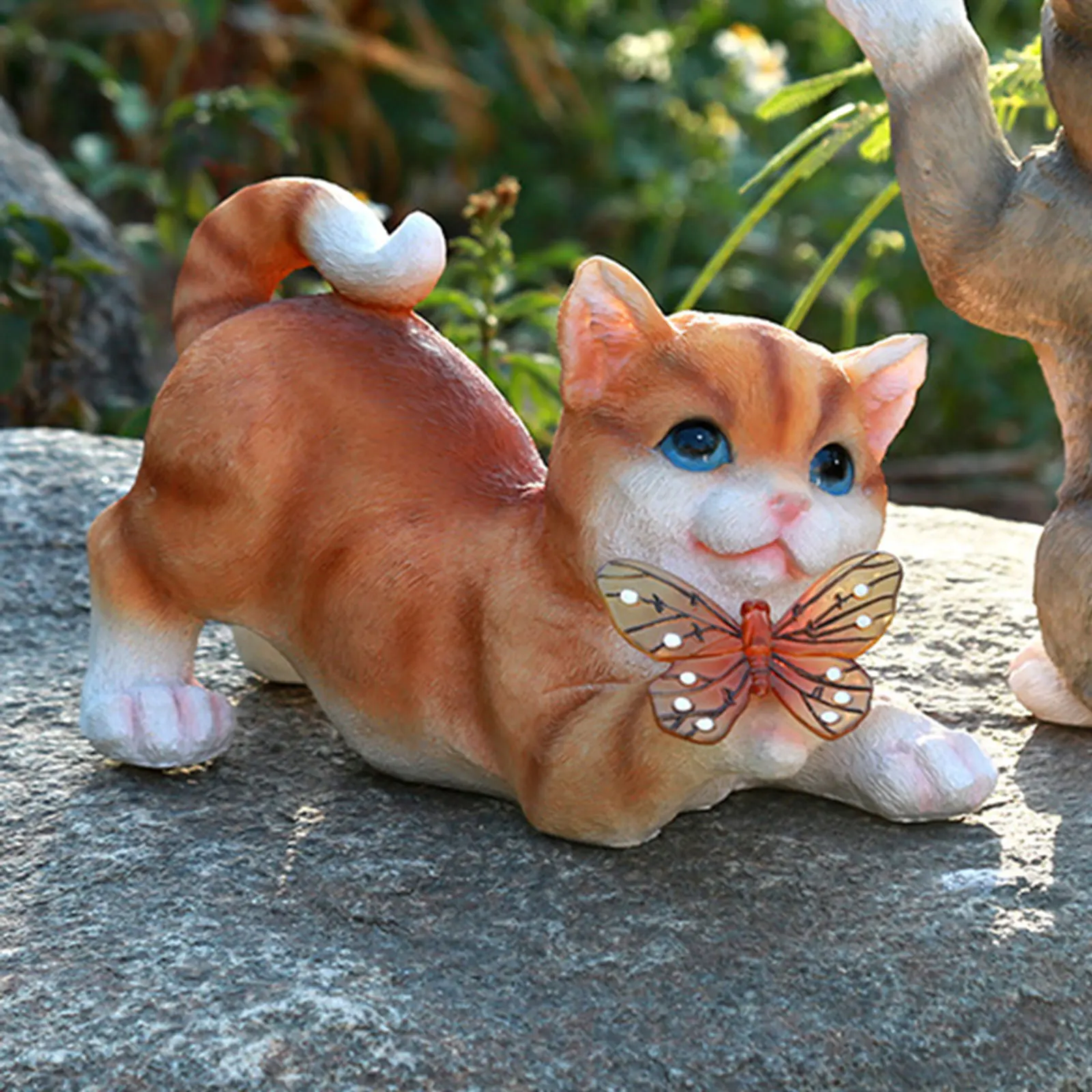 Escultura de gato al aire libr - Smart Garden Lamp reseña y precio