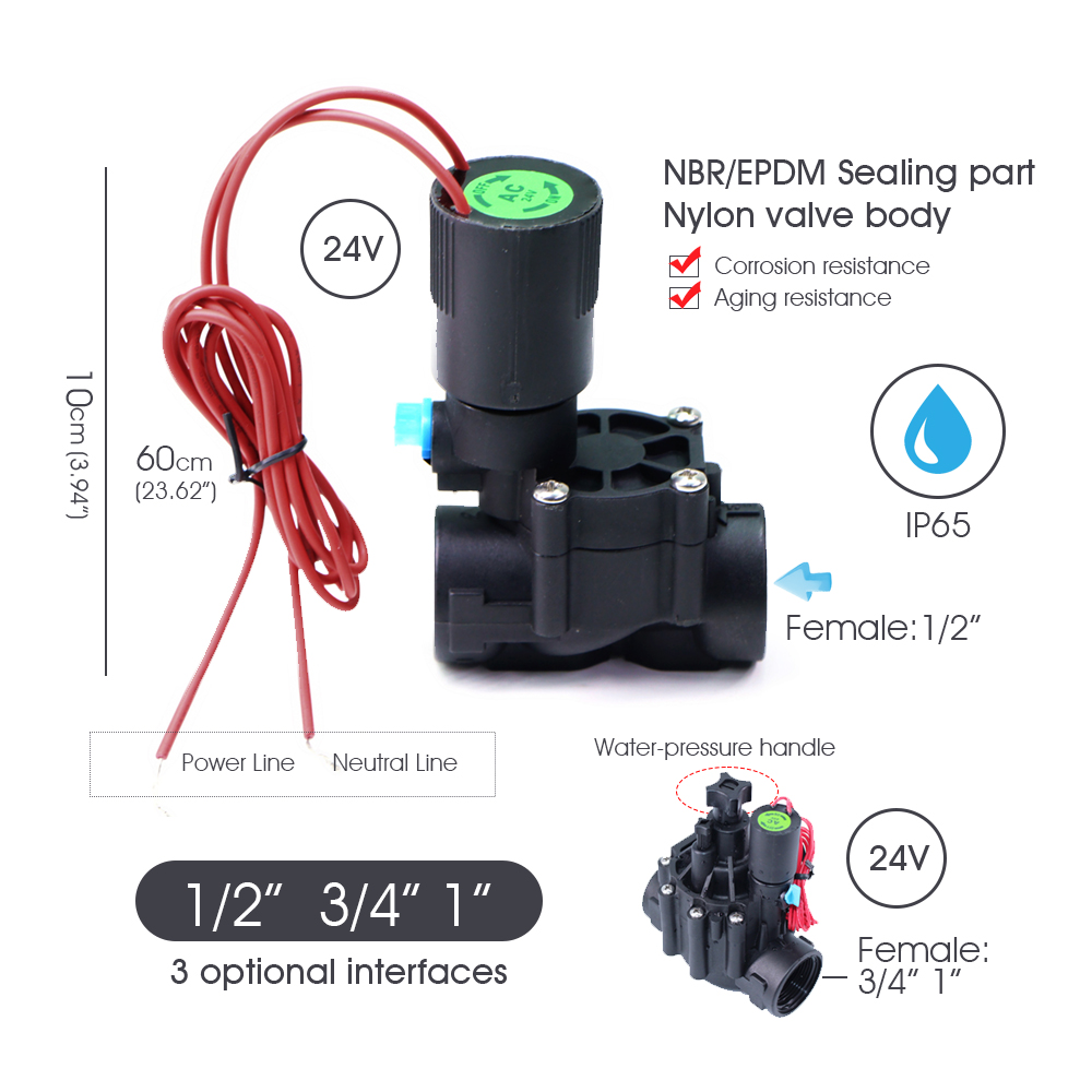 Controlador de válvula solenoi - Smart Garden At Home reseña y precio